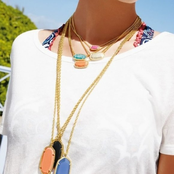 HTF Kendra Scott Dylan Necklace - Picture 7 of 7